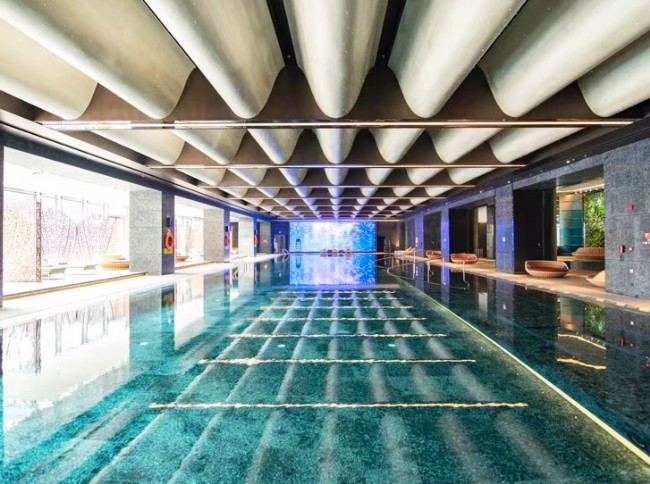 武威网站建设西安W酒店泳池